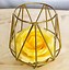Image result for Gold Geometric Candle Holder