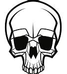 Image result for Skull SVG