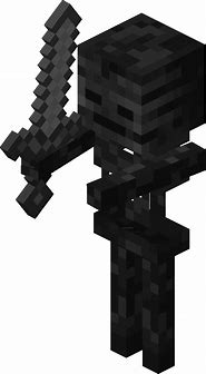 Image result for Black Skeleton Minecraft
