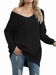 Image result for Long Pullover Sweaters for Women