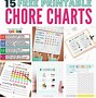 Image result for Blank Chore Charts Printable