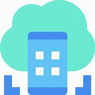 Image result for Cloud Data Mobile Icon