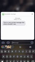 Image result for iPhone Messages Privacy