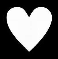 Image result for White Heart On Black Background
