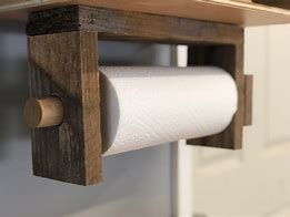 Image result for Vintage Wood Paper Towel Holder