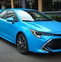 Image result for 2019 Toyota Corolla SE Hatchback Blue Flame