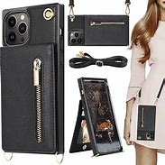 Image result for Luxury Crossbody Wallet Case iPhone 14 Pro Coach
