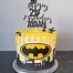 Image result for Easy Batman Birthday Cake