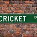 Image result for Cricket Sign