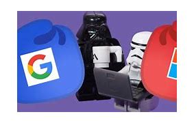 Image result for Google vs Microsoft Meme