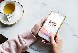 Image result for Woman Holding an iPhone Vector