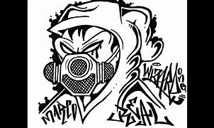 Image result for Cool Graffiti Gas Mask Stencils