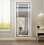 Image result for Portable Mirror with Lights Long for Rooms