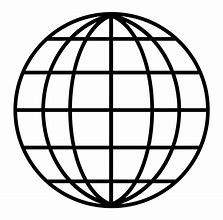 Image result for World Globe Outline