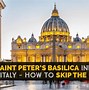 Image result for Vatican Basilica Line