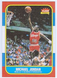 Image result for Michael Jordan Rookie Card