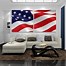 Image result for 4 in by 8 in American Flag Canvas