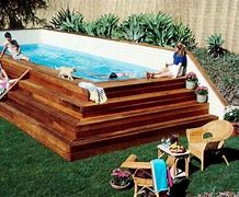 Image result for Small Rectangular Above Ground Pools