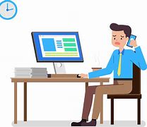Image result for Animated Person Working