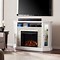 Image result for Electric Fireplace TV Stands for Flat Screens