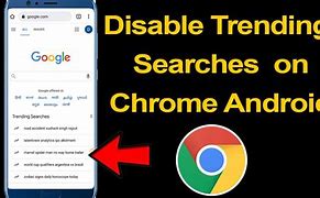 Image result for How to Stop Trending Searches On Google