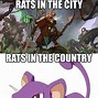 Image result for Meme Rat Eating Alone