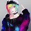 Image result for Anime Boy Rainbow Paint Overalls