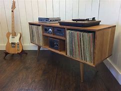 Image result for DIY Turntable Console