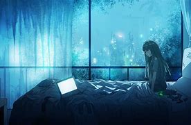 Image result for Cyan Background Anime