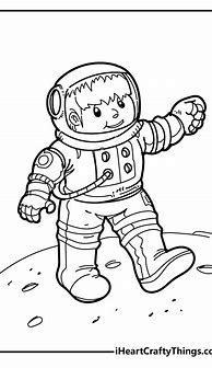 Image result for Astronaut Coloring Template