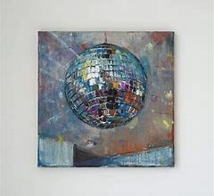 Image result for Disco Ball Painting
