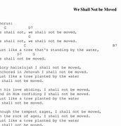 Image result for We Shall Not Be Moved Pictures