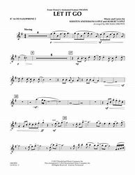 Image result for Let It Go Alto Saxophone Sheet Music