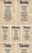 Image result for Home Gym Workout Routines Chart