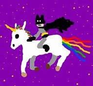 Image result for Batman Riding Unicorn