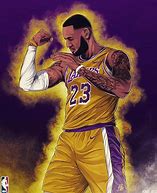 Image result for LeBron James Lakers Fan Art