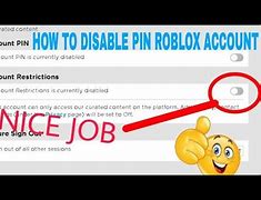Image result for Roblox Pin Off Pic
