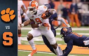 Image result for Syracuse Clemson Football