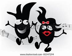 Image result for Funny Cartoon Music Notes