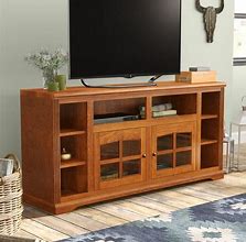 Image result for Tiger Oak 75 Inch TV Stand