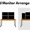 Image result for 4 Monitor Desk Setup