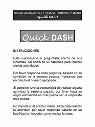 Image result for Quick Dash PDF Manual