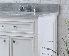 Image result for White Bathroom Vanity with Sink