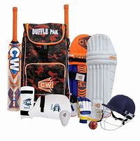 Image result for Leather Cricket Kit
