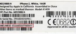 Image result for Box iPhone IMEI 2