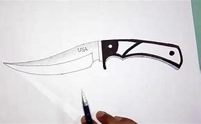 Image result for Pocket Knife Design Drawing
