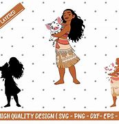 Image result for Moana Silhouette Clip Art