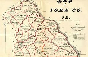 Image result for York County PA Township Map