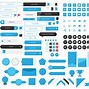 Image result for UI Vector Art Buttons Settings Menu
