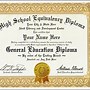 Image result for High School GED Certificate